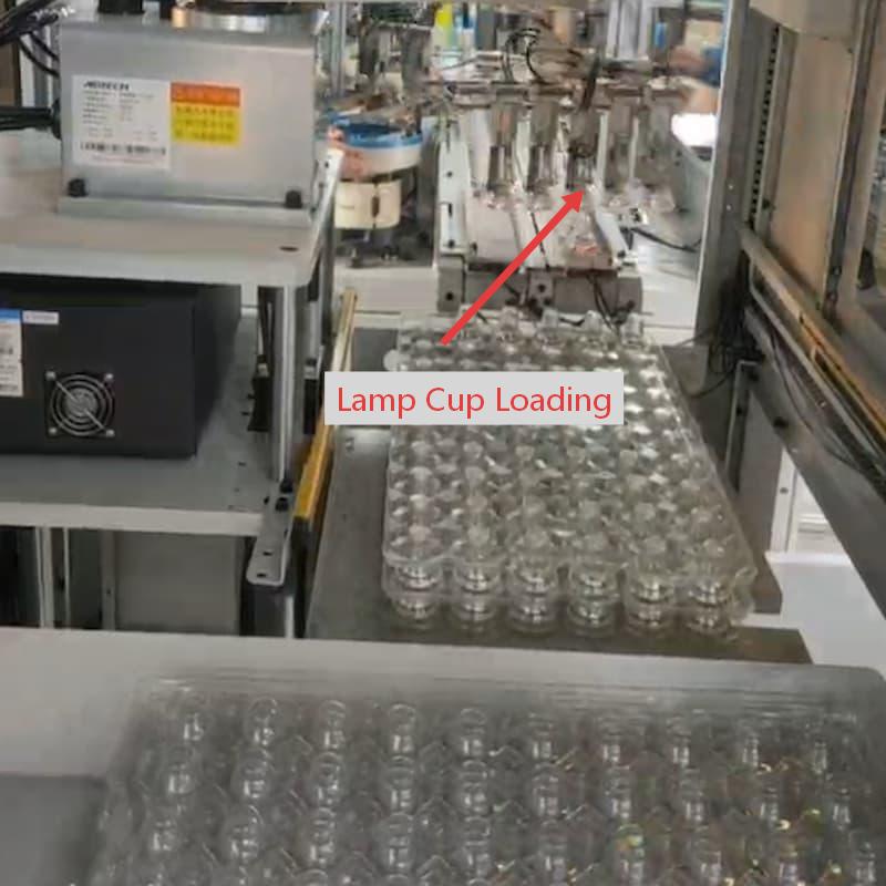 GU10 Copper Pin Spin Riveting Machine