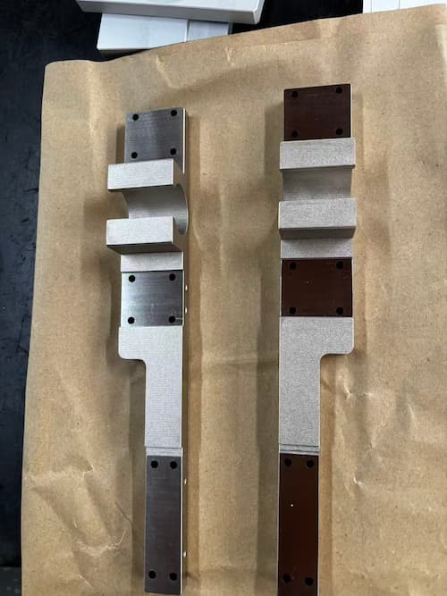 Custom CNC machined aluminum alloy structural parts, Synrit precision industrial components