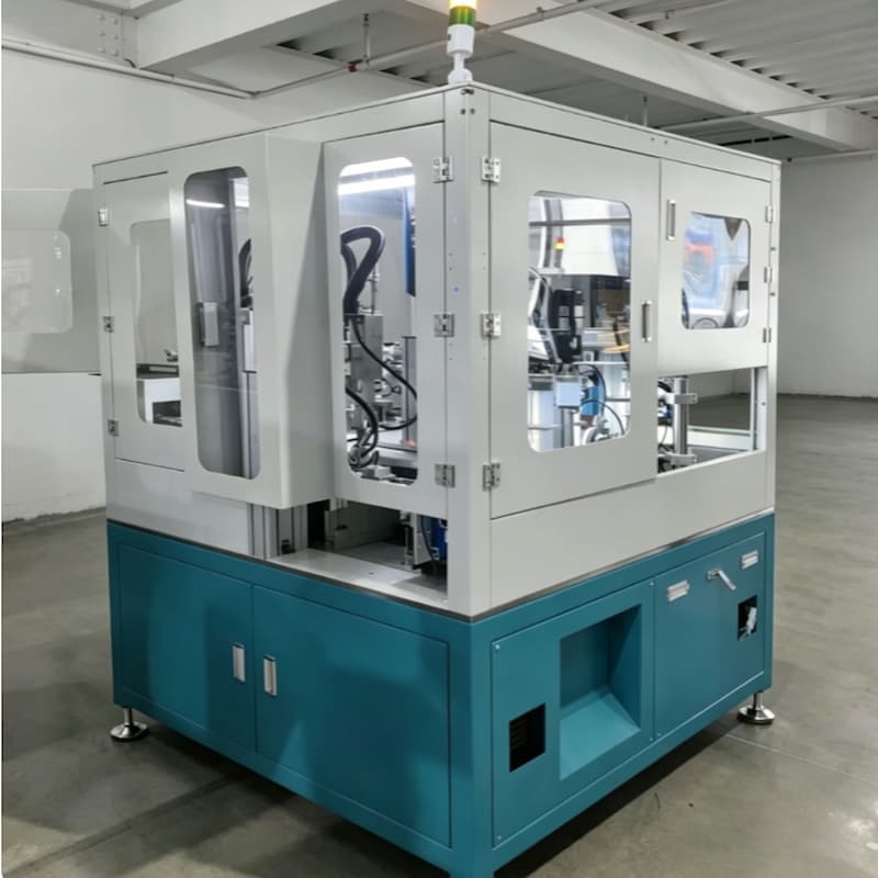 Medical Device Grade Puncture Core Rod Automated Assembly Machine by Synrit, Reliable Custom Automation Solution for Surgical Instruments