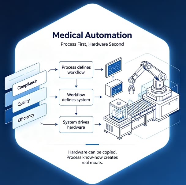 Medical Automation: Process Expertise Is The Real Barrier, Not Hardware Stacking | Synrit